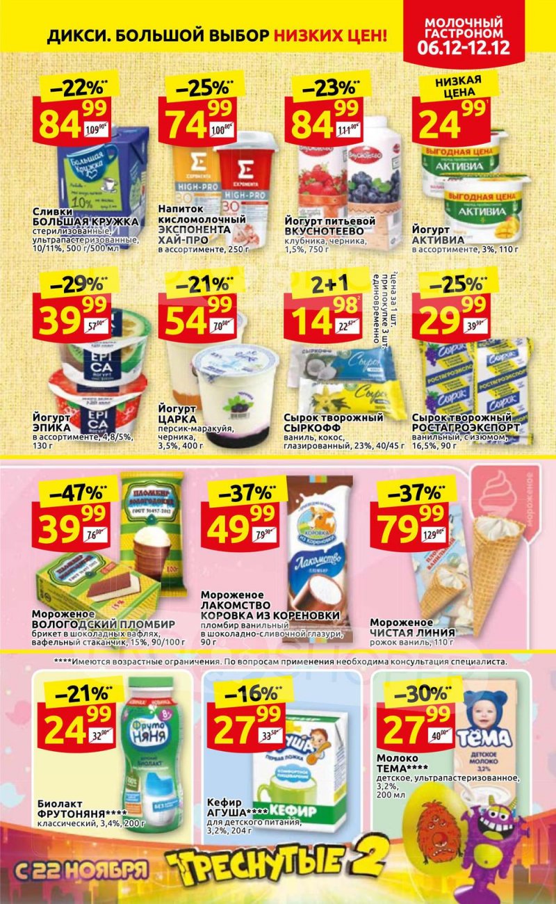 Акции Дикси с 6 по 12 декабря 2021 года страница 9