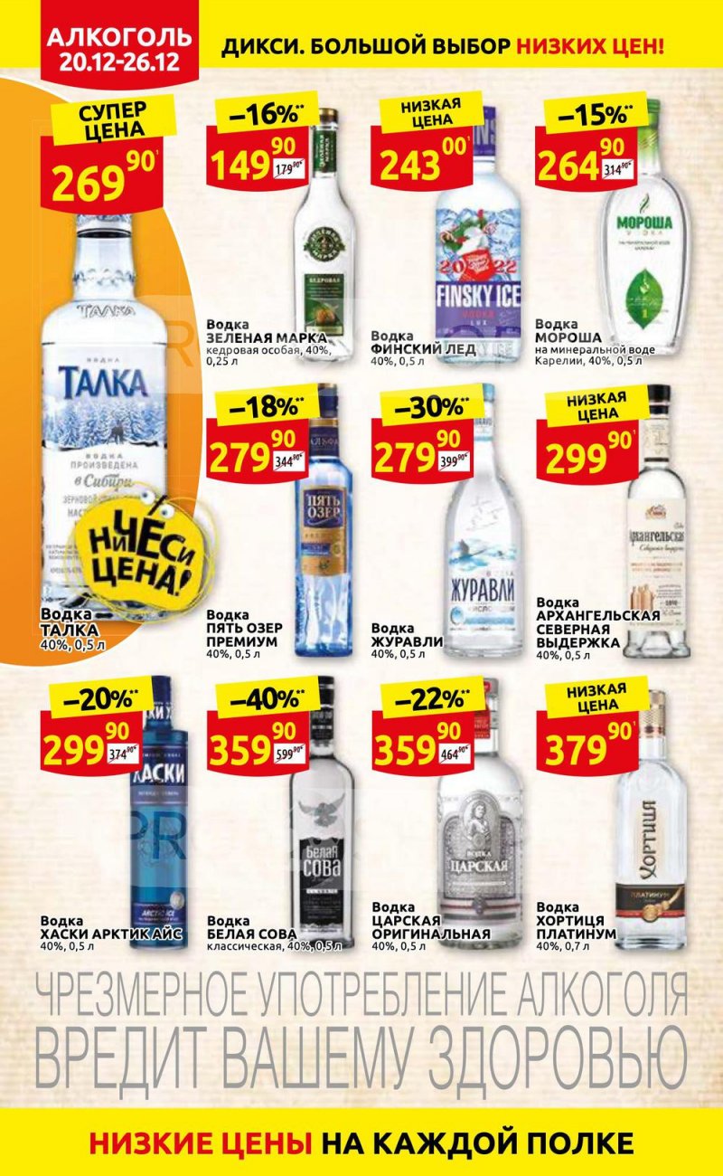 Акции Дикси с 20 по 26 декабря 2021 года страница 32