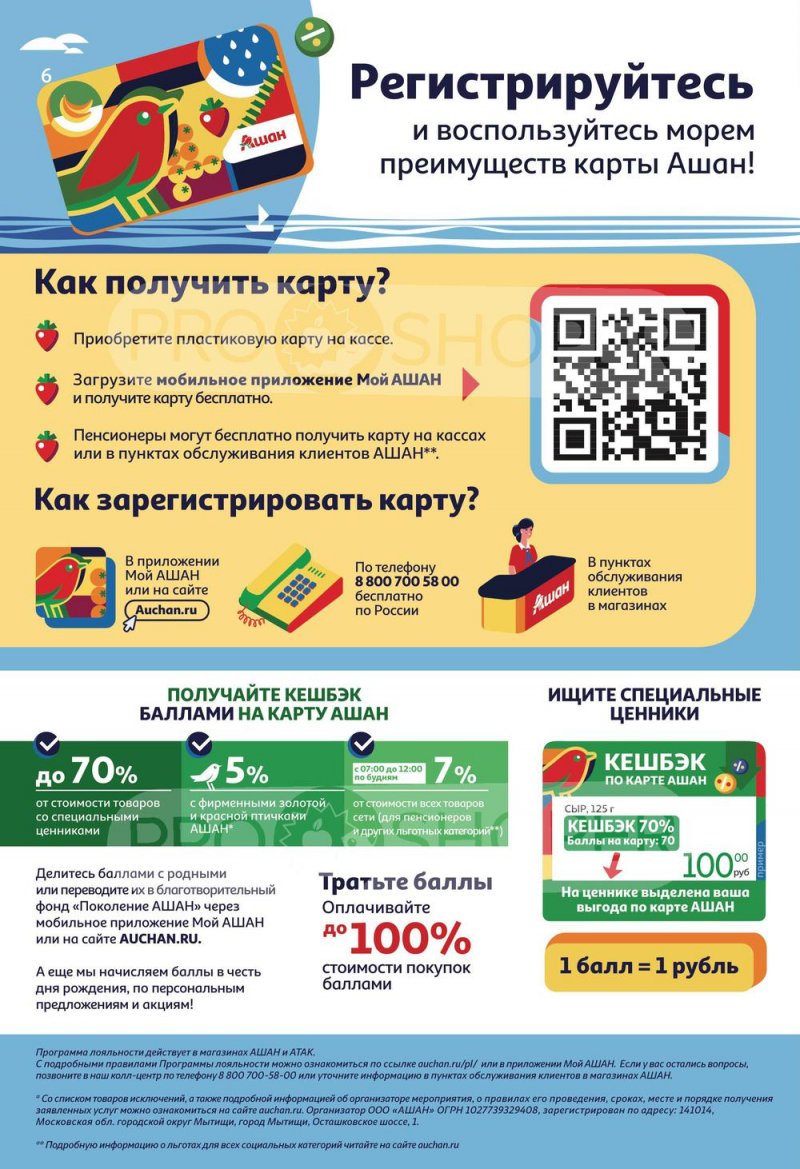 Акции АШАН «Тысячи товаров с кешбэком до 70%» с 17 февраля по 2 марта 2022 года страница 6