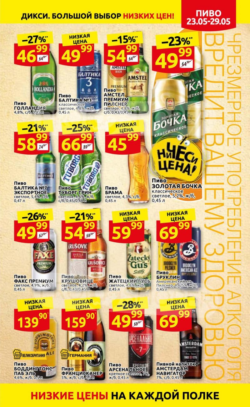 Каталог Дикси – Акции с 23 по 29 мая 2022 года – Москва страница 25