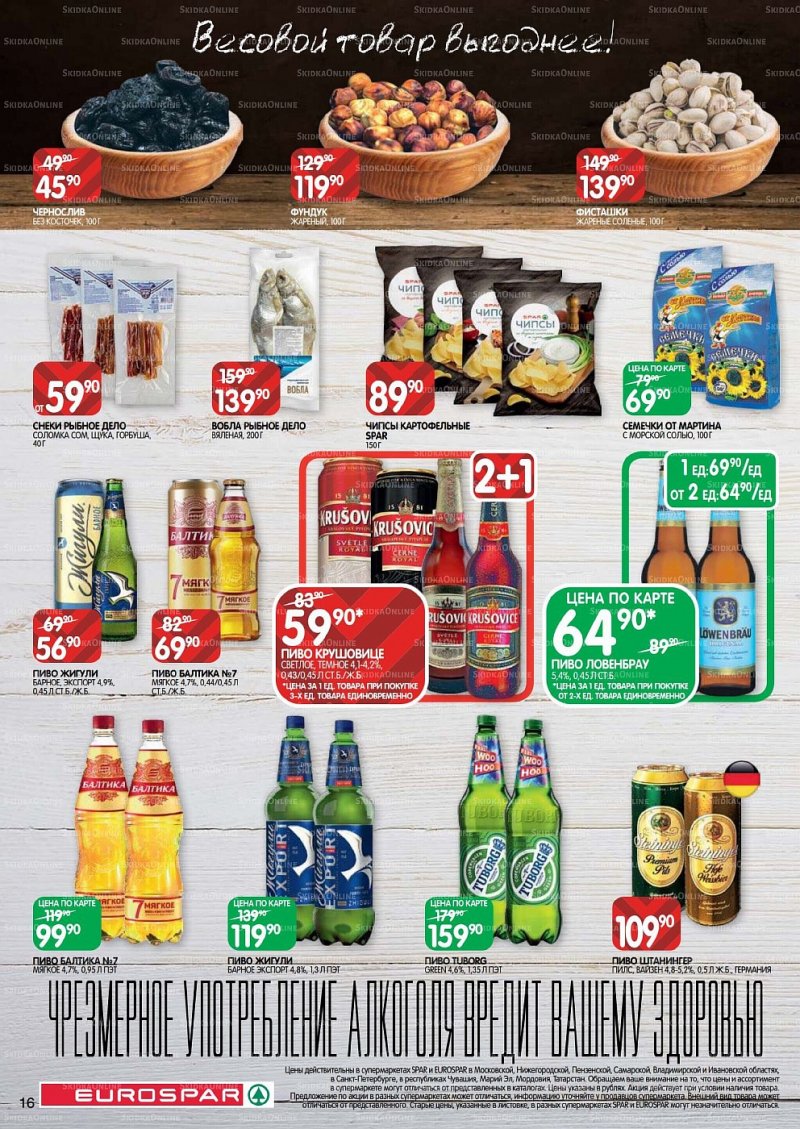 Акции в Евроспаре с 26 мая по 8 июня 2022 года страница 16