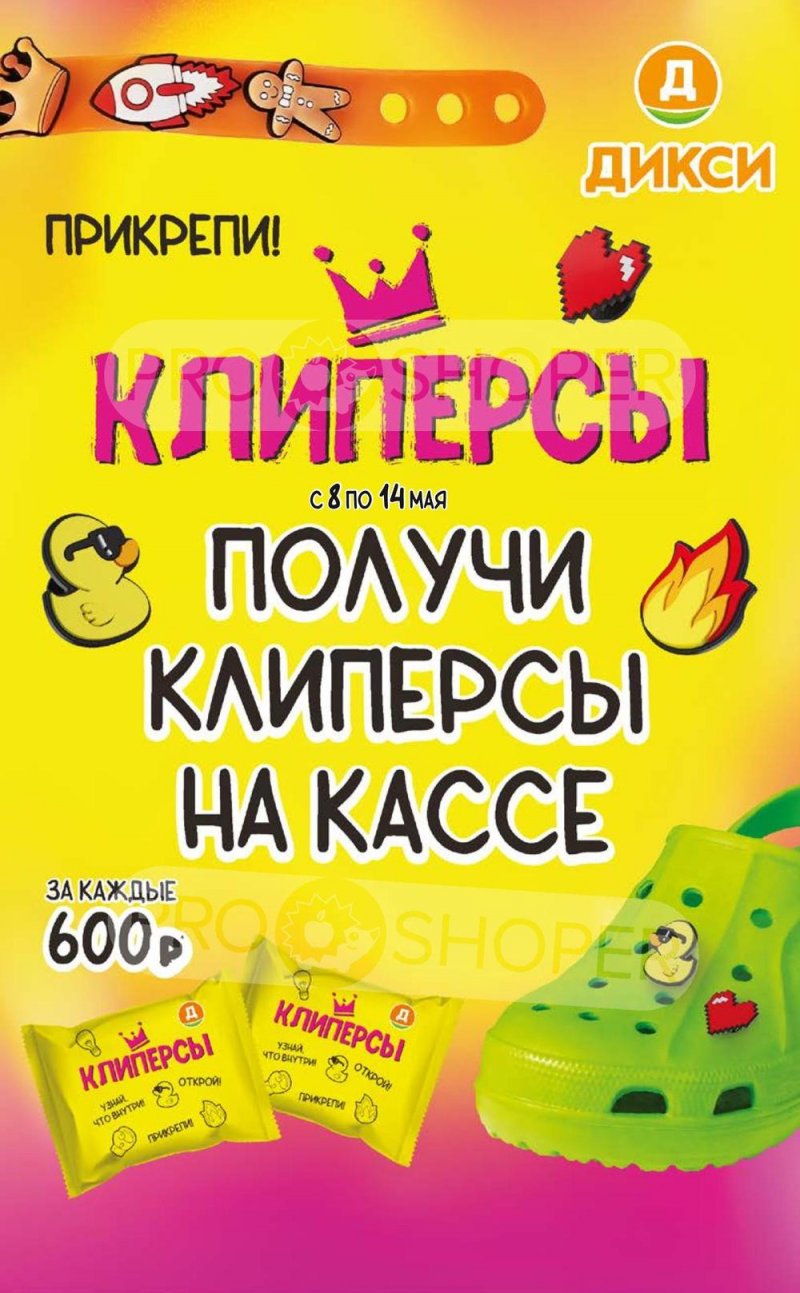 Каталог Дикси «Клиперсы» с 8 по 14 мая 2023 года страница 1