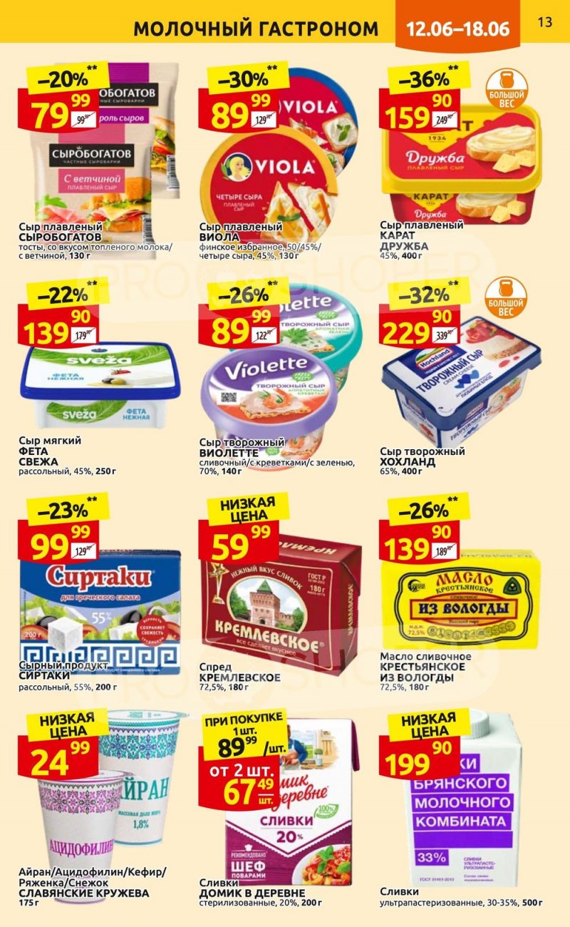 Акции в Дикси с 12 по 18 июня 2023 года страница 13