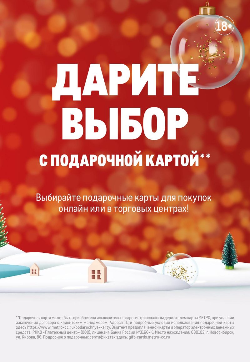 Каталог МЕТРО «Идеи волшебных подарков» с 14 сентября 2023 по 14 января 2024 года страница 5