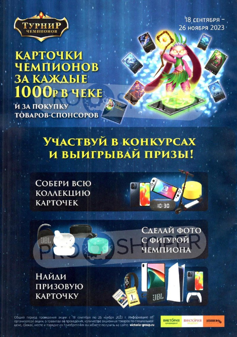 Каталог Виктория «Турнир Чемпионов» с 18 по 30 сентября 2023 года страница 12