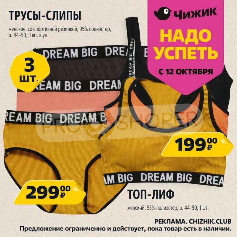 Каталог Чижик «Надо успеть» с 12 по 18 октября 2023 года страница 9