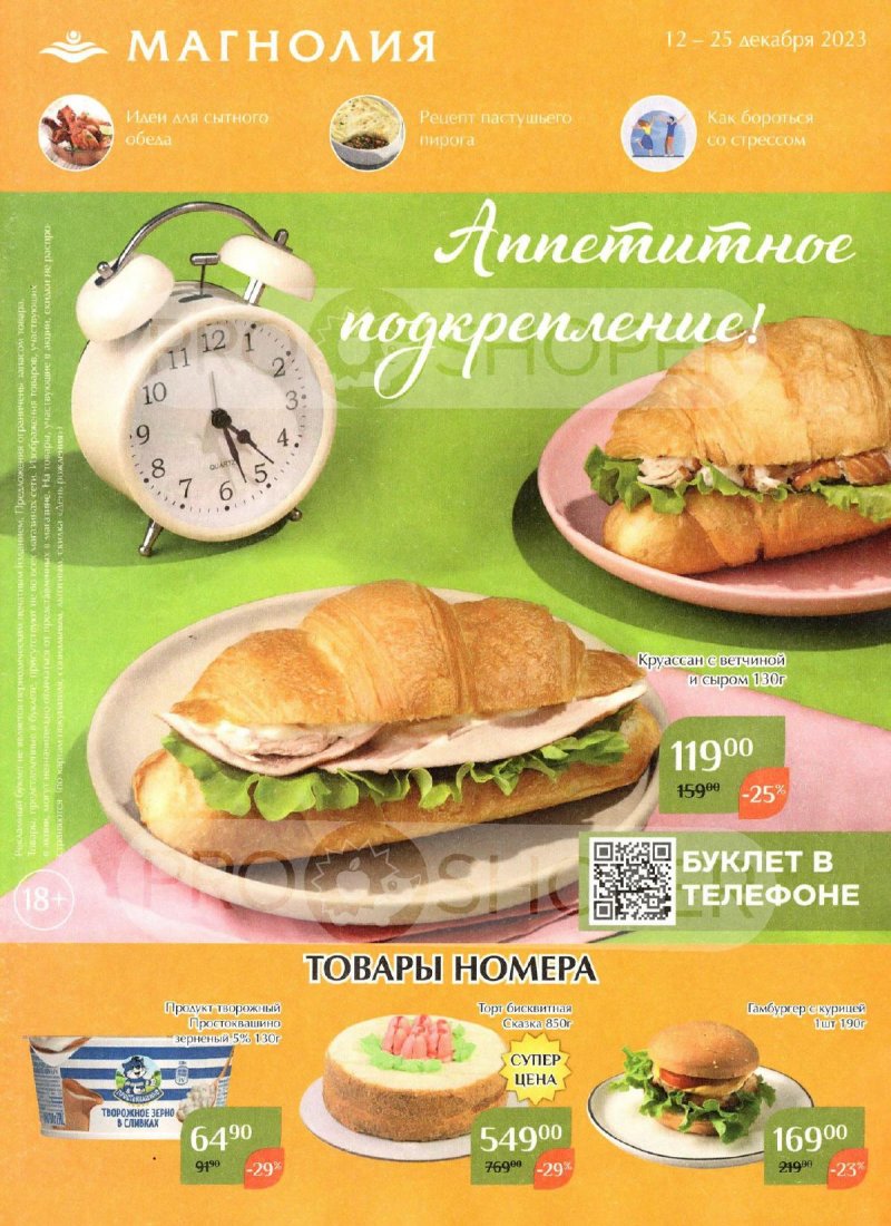 Каталог Магнолия с 12 по 25 декабря 2023 года страница 1