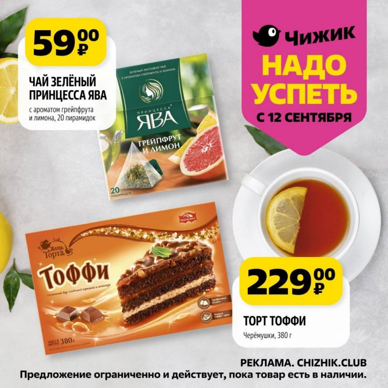 Каталог Чижик «Надо успеть» с 12 по 18 сентября 2024 года страница 9