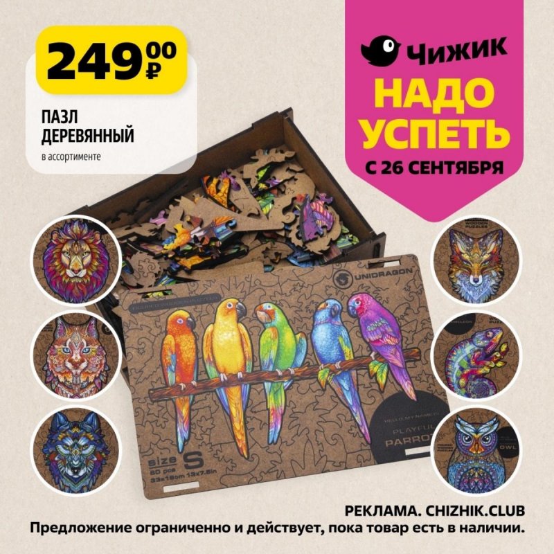 Каталог Чижик «Надо успеть» с 26 сентября по 2 октября 2024 года страница 7