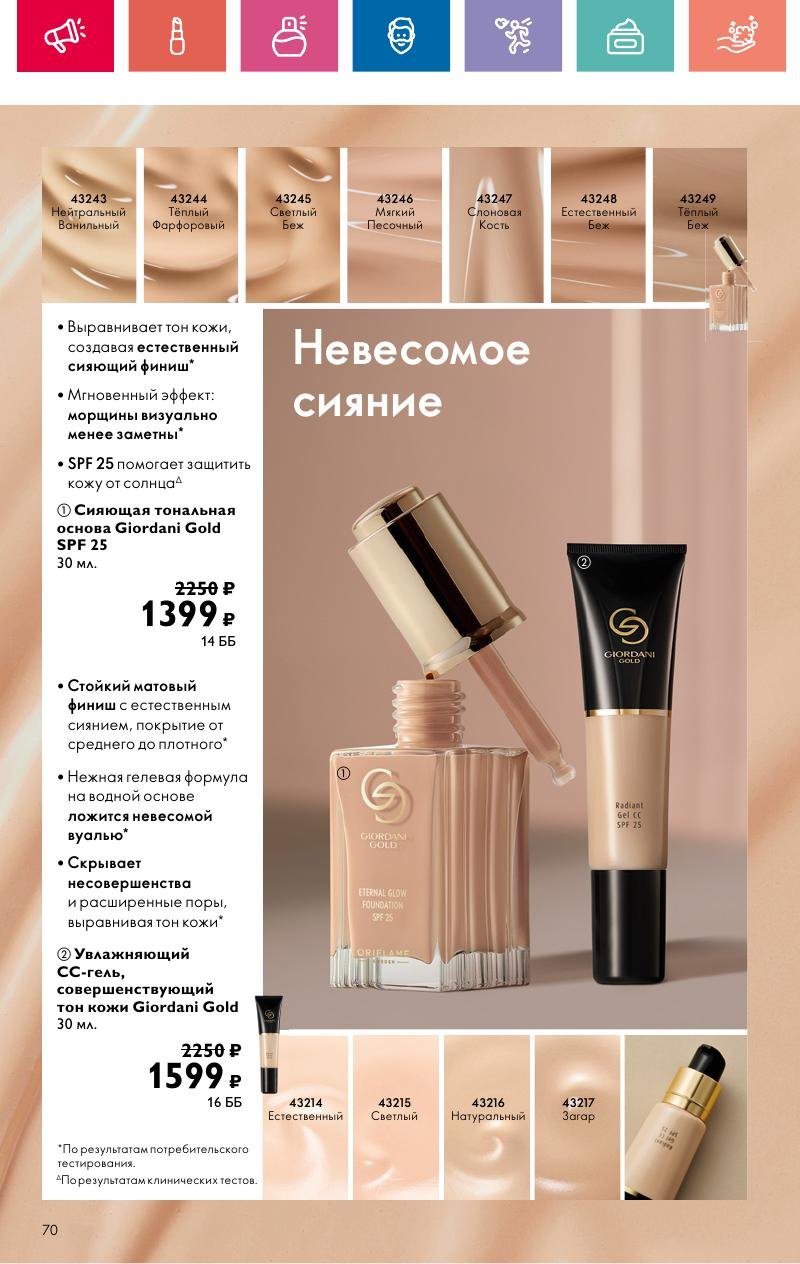 Каталог Орифлейм — Москва страница 70