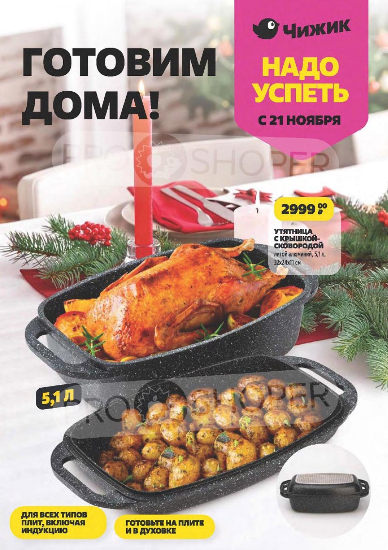 Акции Чижик с 21 по 27 ноября 2024 года страница 1