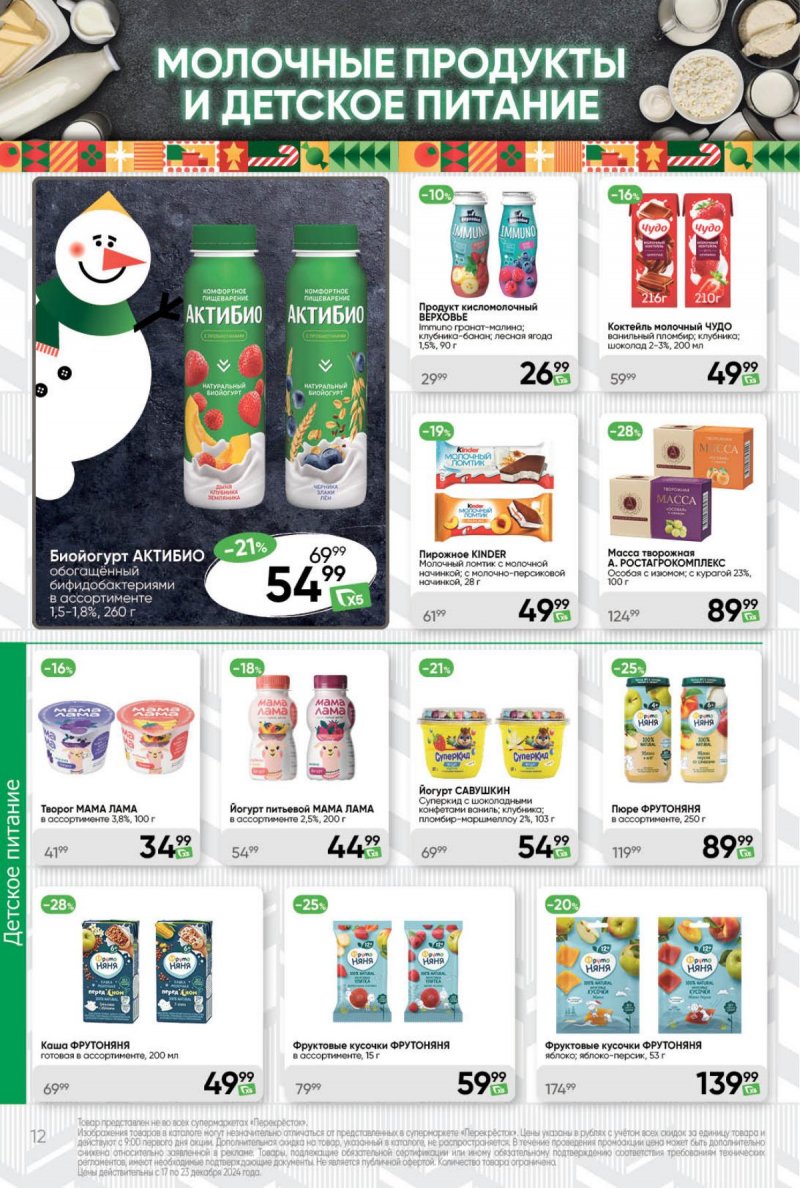 Акции в Перекрестке с 17 по 23 декабря 2024 года страница 12