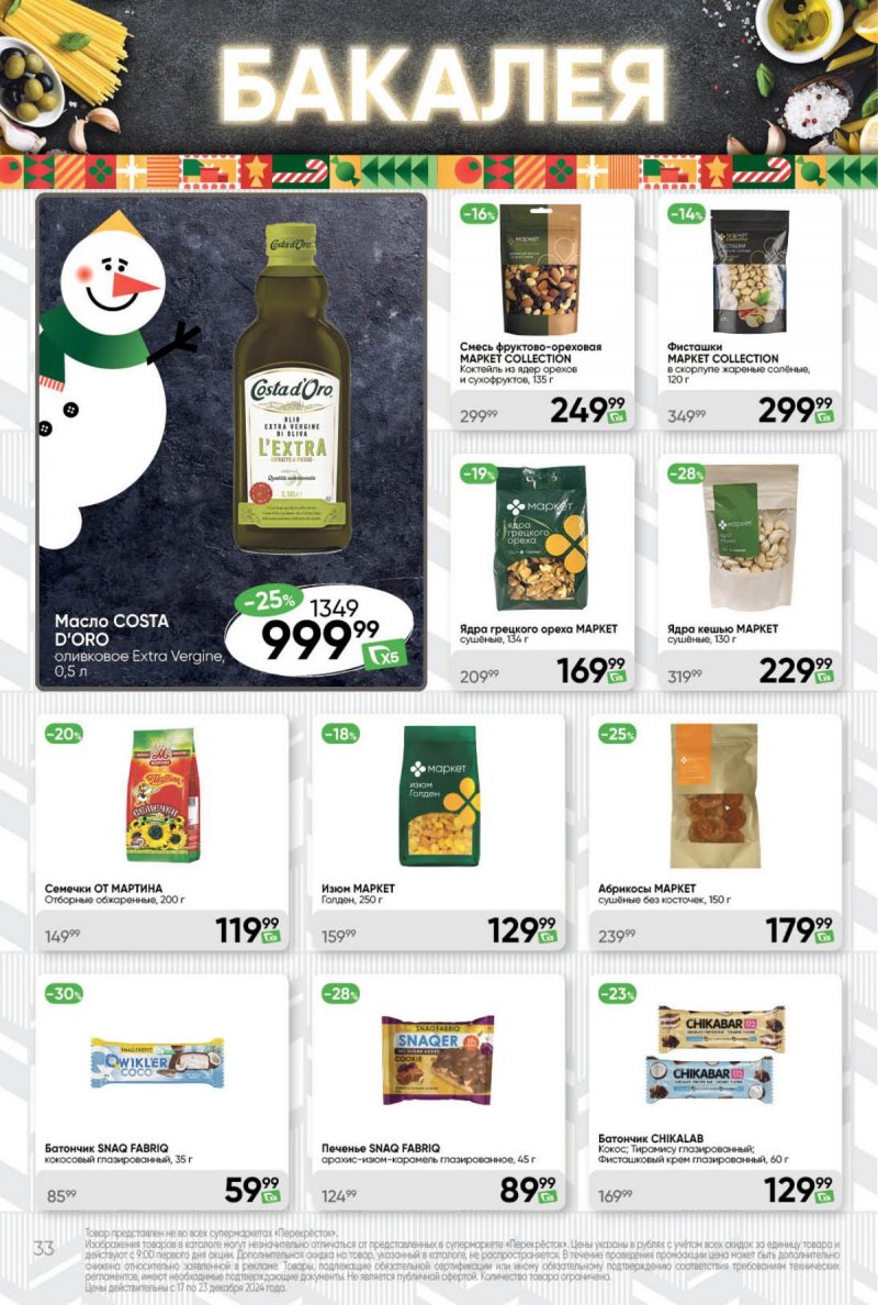 Акции в Перекрестке с 17 по 23 декабря 2024 года страница 33