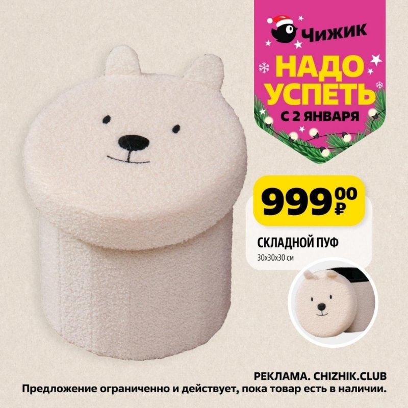 Каталог Чижик «Надо успеть» с 2 по 8 января 2025 года страница 4