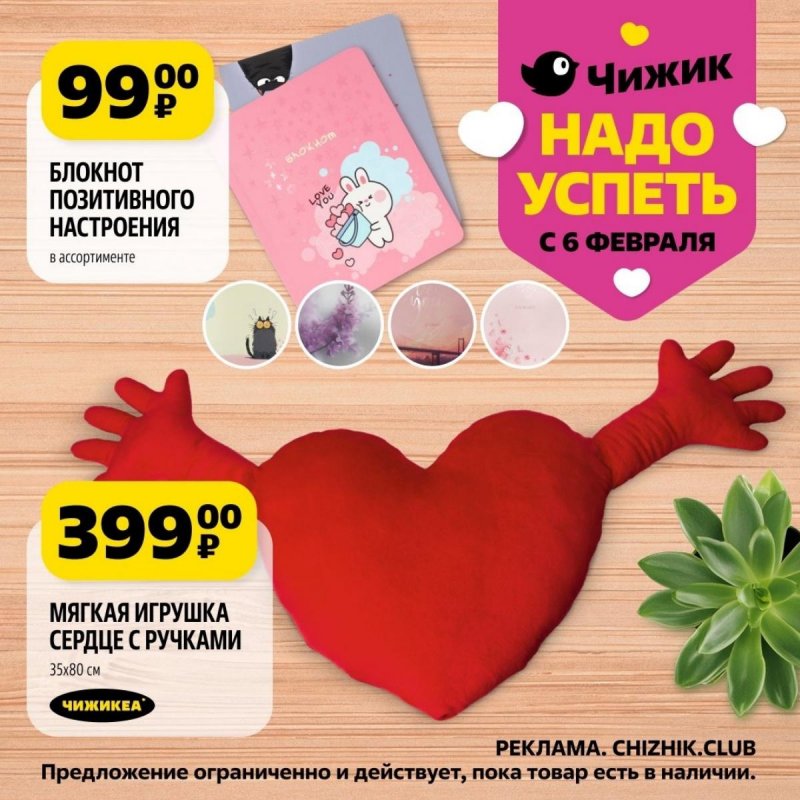 Каталог Чижик «Надо успеть» с 6 по 12 февраля 2025 года страница 5