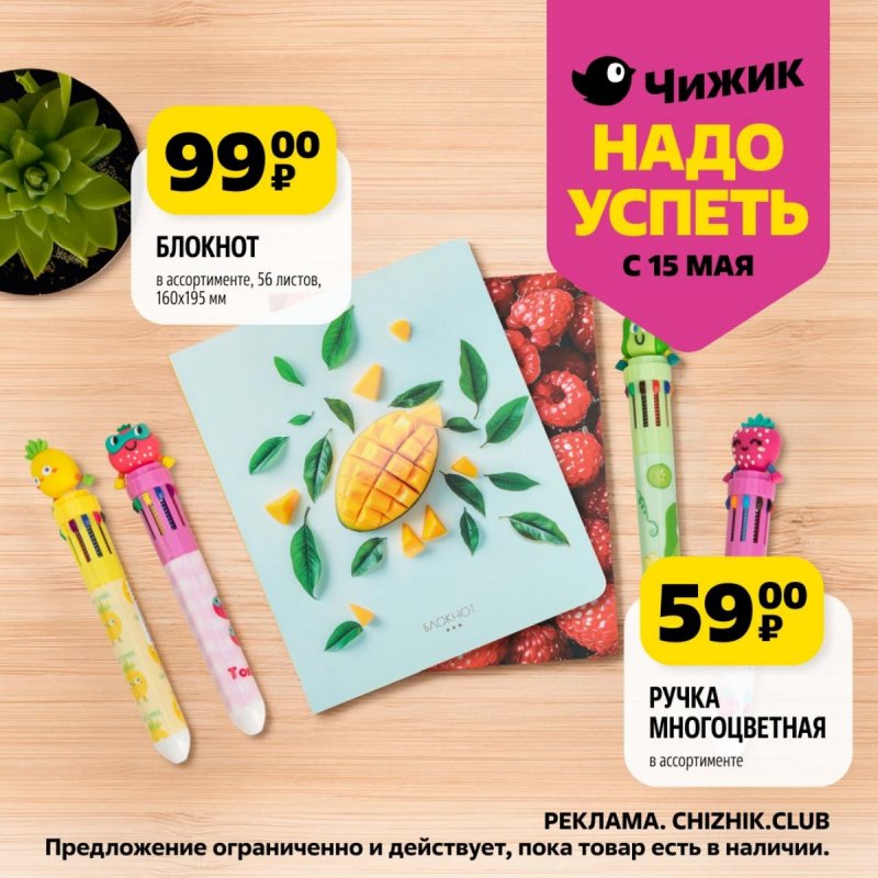 Каталог Чижик «Надо успеть» с 15 по 21 мая 2025 года страница 6