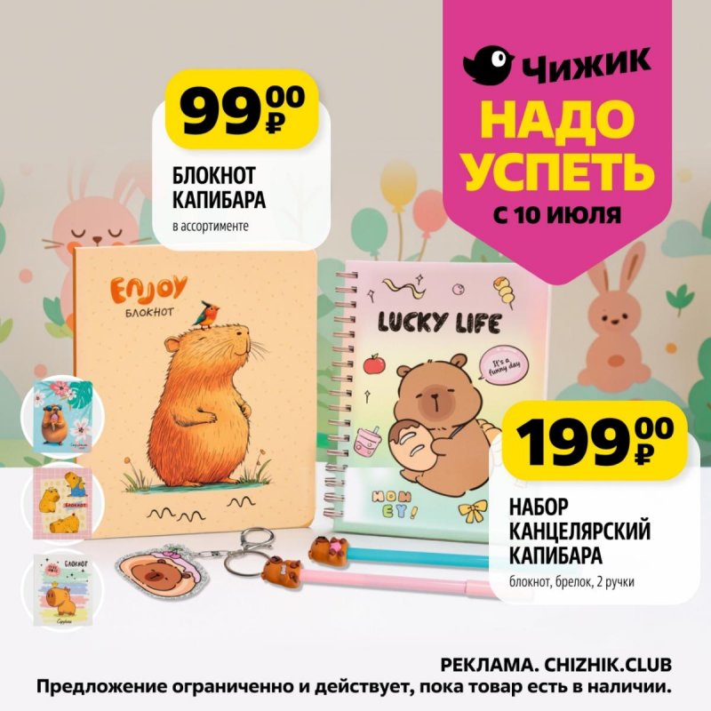 Каталог Чижик «Надо успеть» с 10 по 16 июля 2025 года страница 7