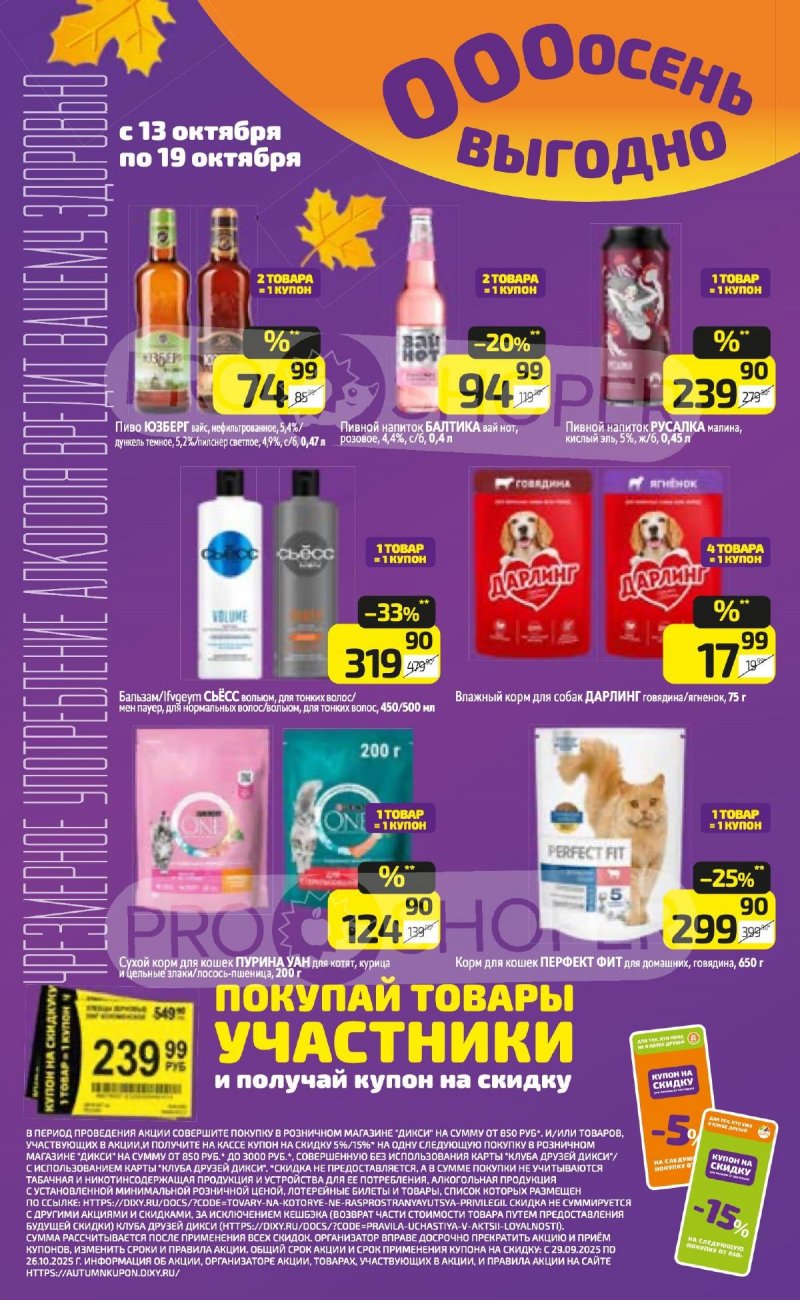 Акции в Дикси с 13 октября 2025 года страница 16