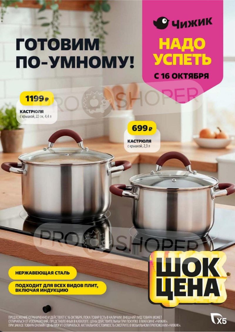 Акции в Чижике с 16 по 22 октября 2025 года — Москва страница 1
