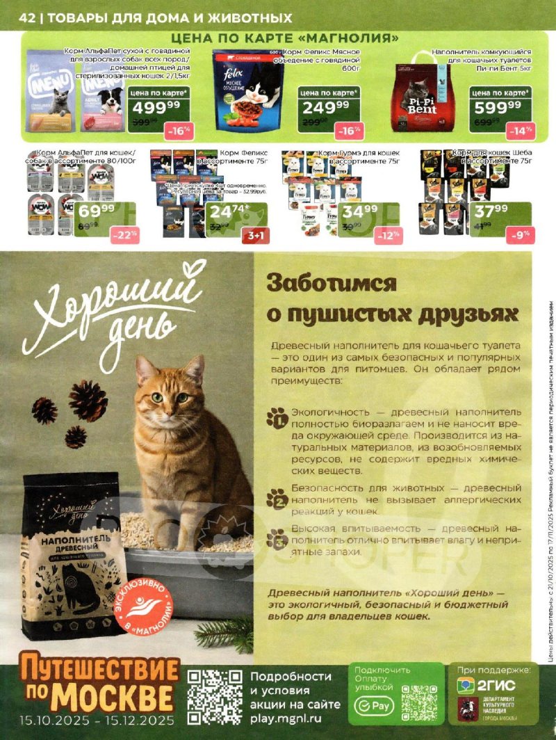 Сезонный каталог Магнолия с 21 октября по 17 ноября 2025 года страница 42