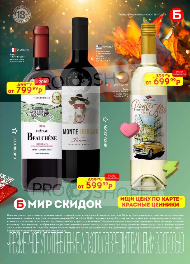Акции в Бристоль с 28 октября по 10 ноября 2025 года страница 7 Акции в Бристоль с 28 октября по 10 ноября 2025 года страница 7