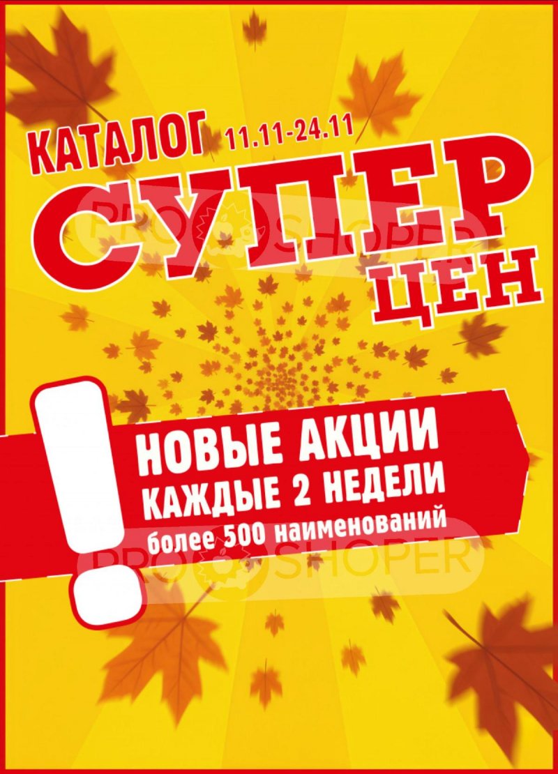 Акции в Авоське с 11 по 24 ноября 2025 года страница 1