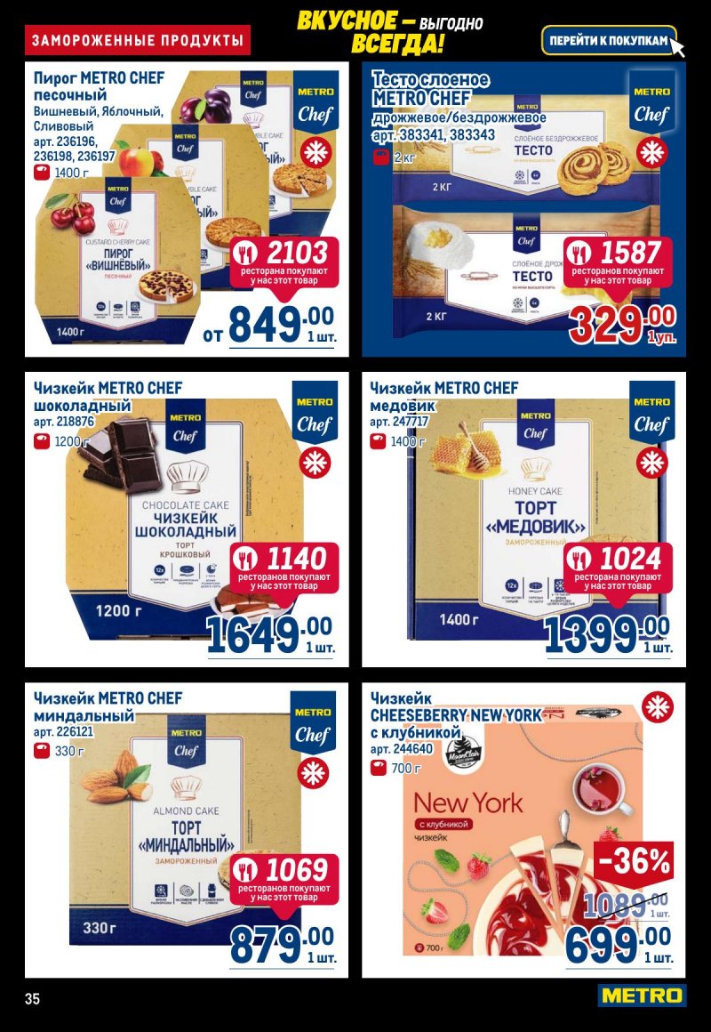 Акции в МЕТРО с 20 ноября по 3 декабря 2025 года страница 35