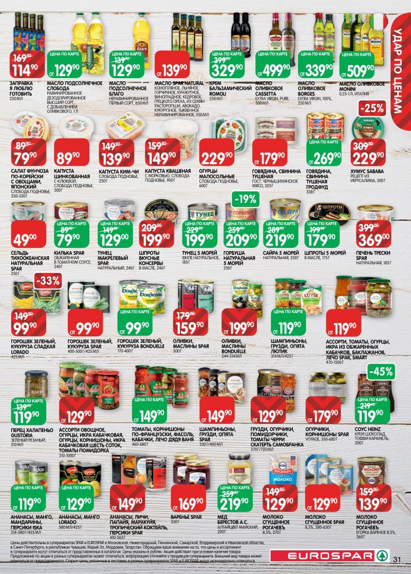 Акции в Евроспаре с 2 по 15 декабря 2025 года страница 31