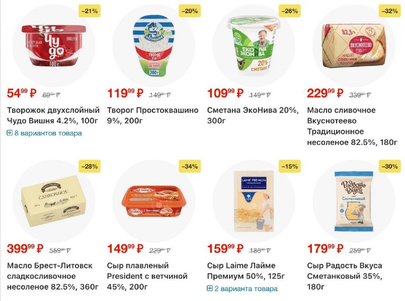 Акции в Перекрестке с 2 по 8 декабря 2025 года страница 4