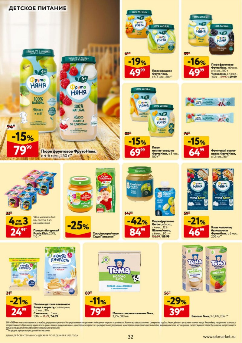 Акции в ОКЕЕ с 4 по 17 декабря 2025 года страница 32