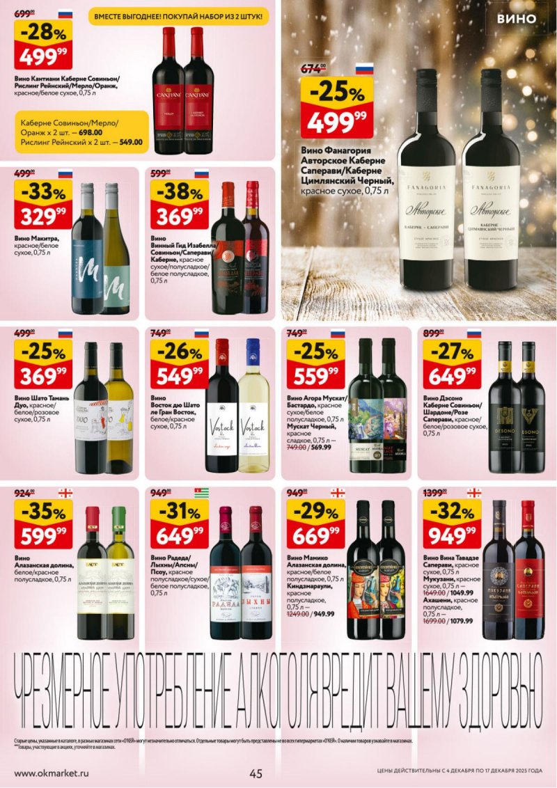Акции в ОКЕЕ с 4 по 17 декабря 2025 года страница 45