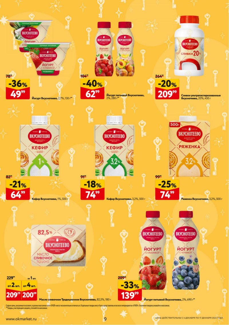 Акции в ОКЕЕ с 4 по 17 декабря 2025 года страница 9