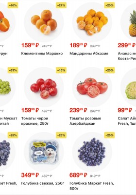 Акции в Перекрестке с 16 по 22 декабря 2025 года