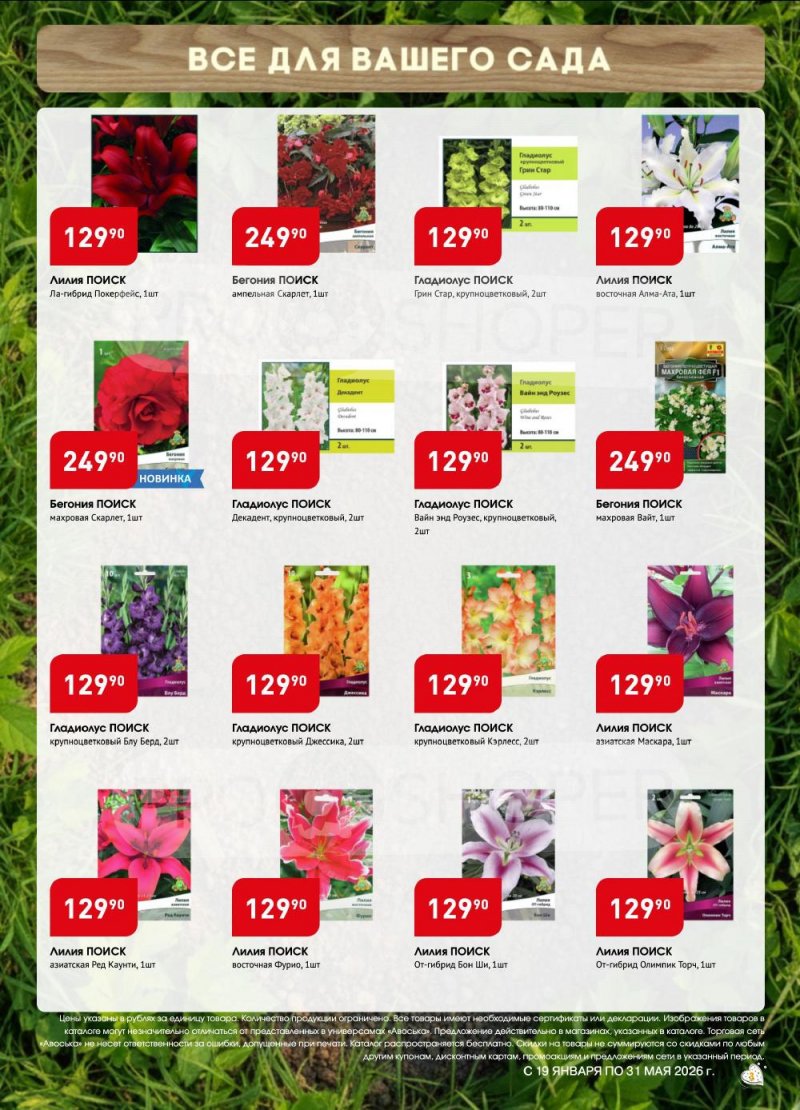 Сезонный каталог Авоська «Весенний сад» с 19 января по 31 мая 2026 года страница 3