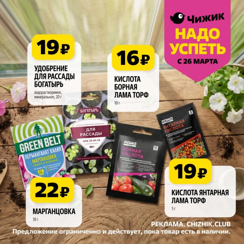 Каталог Чижик «Надо успеть» с 26 марта по 1 апреля 2026 года страница 7