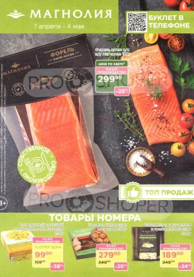 Каталог Магнолия «Дополнительный каталог» с 7 апреля по 4 мая 2026 года