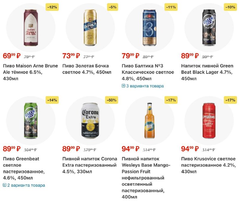 Акции в Перекрестке с 16 по 22 апреля 2026 года страница 59