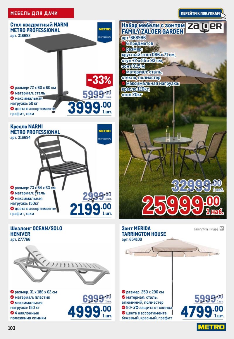 Акции в МЕТРО с 23 апреля по 6 мая 2026 года страница 103